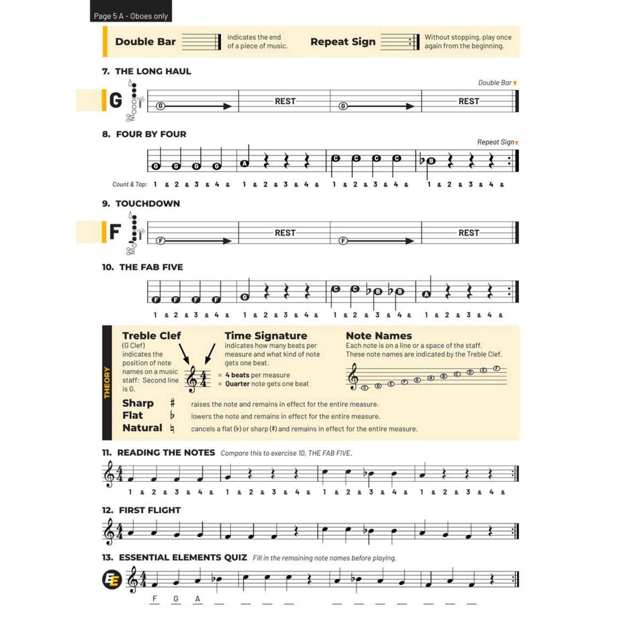 Essential Elements for Band - Oboe - Book 1