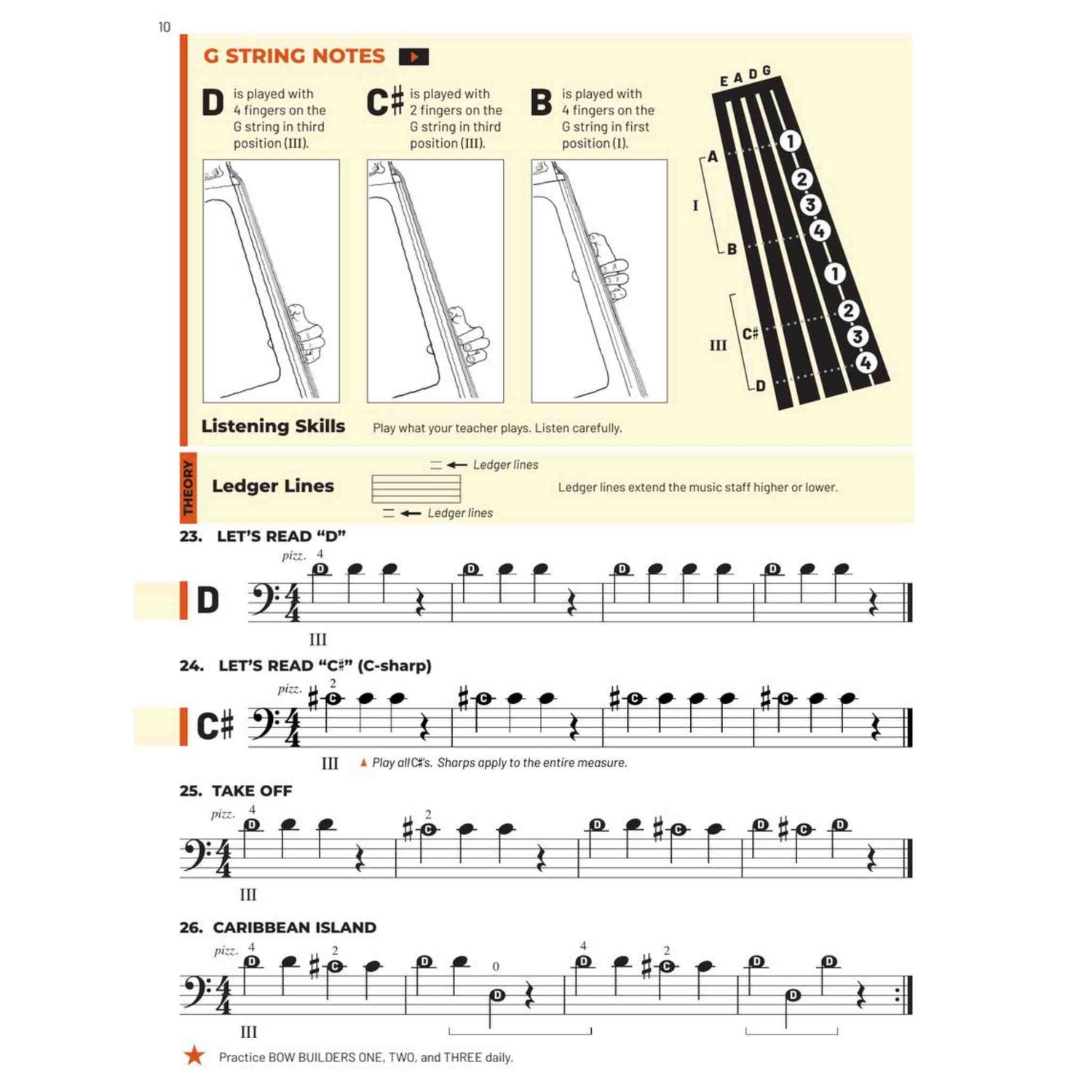Essential Elements for Strings - Double Bass - Book 1