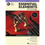 Cover of the music book, "Essential Elements for Strings - Double Bass Book 2 wth online Resources. 