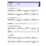 Sheet music for Double Bass featuring the G Major Scale and exercises. 