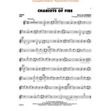 Violin Sheet music for 'Chariots of Fire' by Yangelis, arranged by Eugenio de Borgo.
