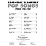 Essential Elements Pop Songs for Flute