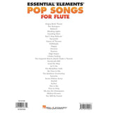 Essential Elements Pop Songs for Flute