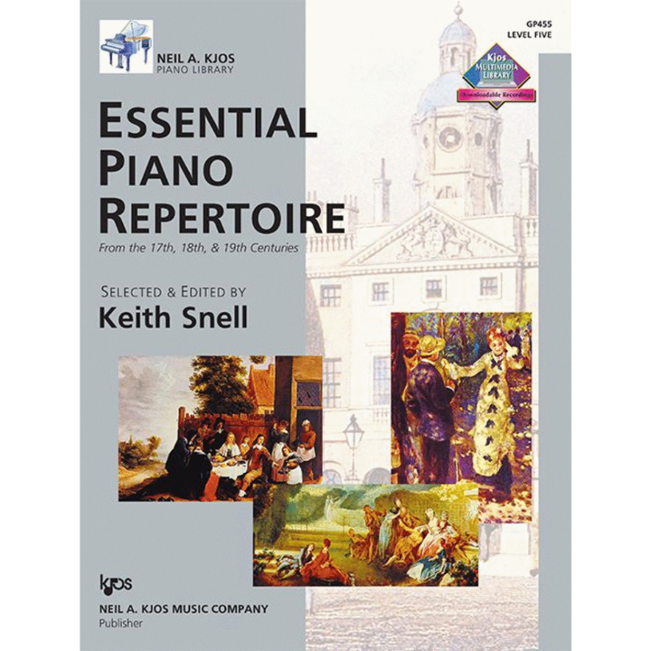 Essential Piano Repertoire of the 17th, 18th, & 19th Centuries – Level 5