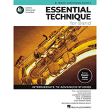 Essential Technique for Band - Bb Tenor Saxophone - Book 3