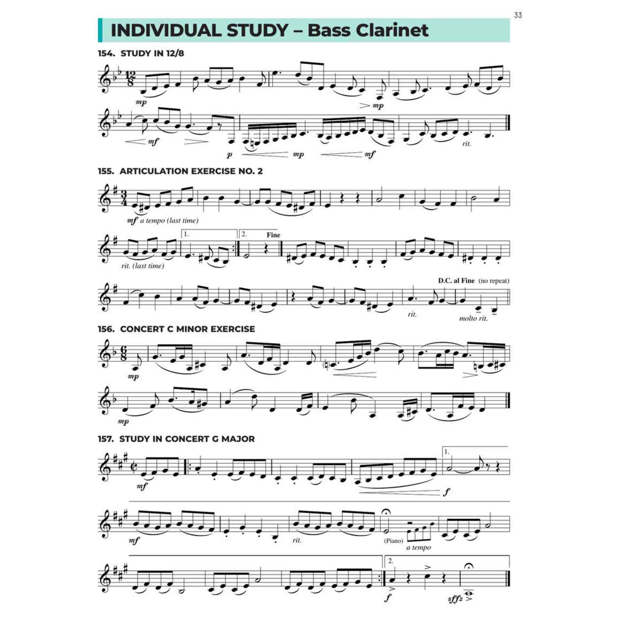 Essential Technique for Band - Bb Bass Clarinet - Book 3