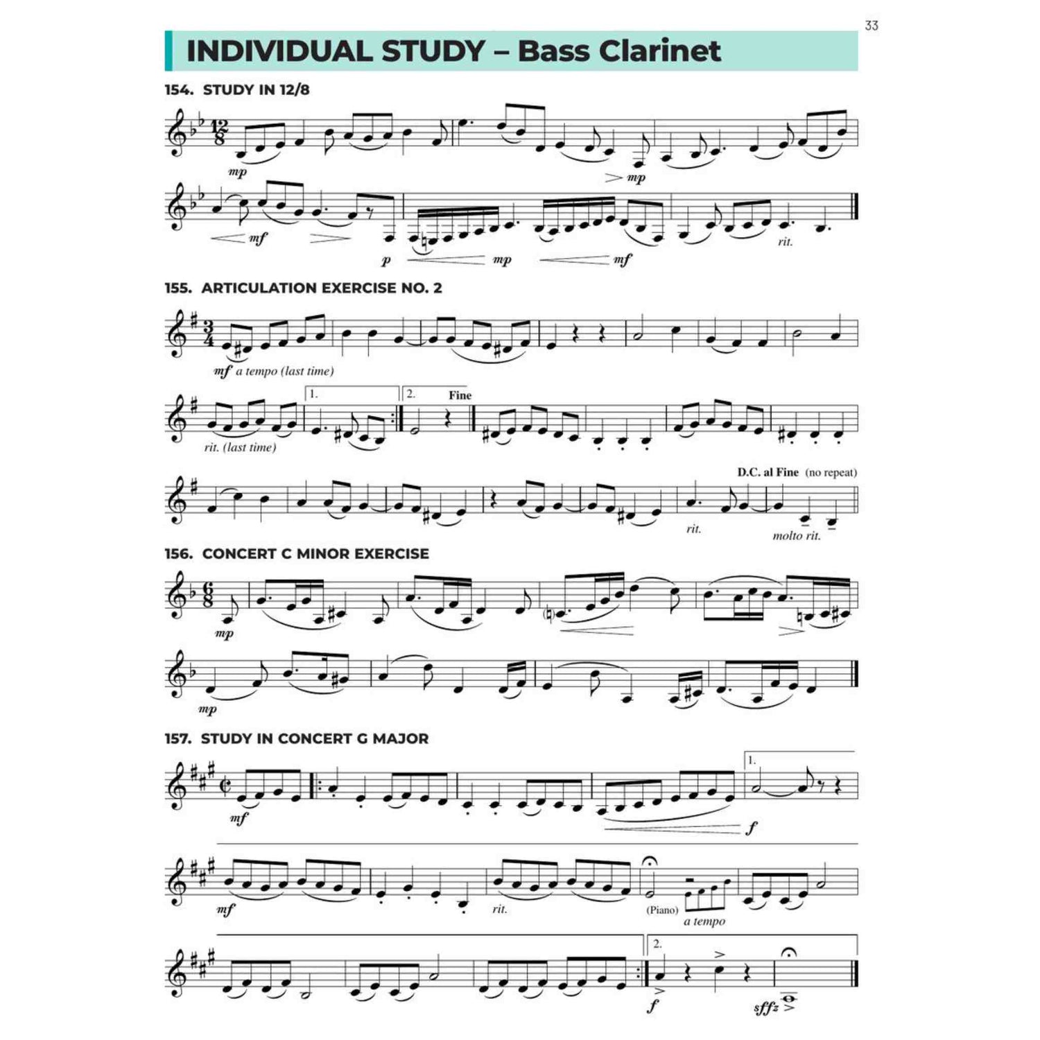 Essential Technique for Band - Bb Bass Clarinet - Book 3