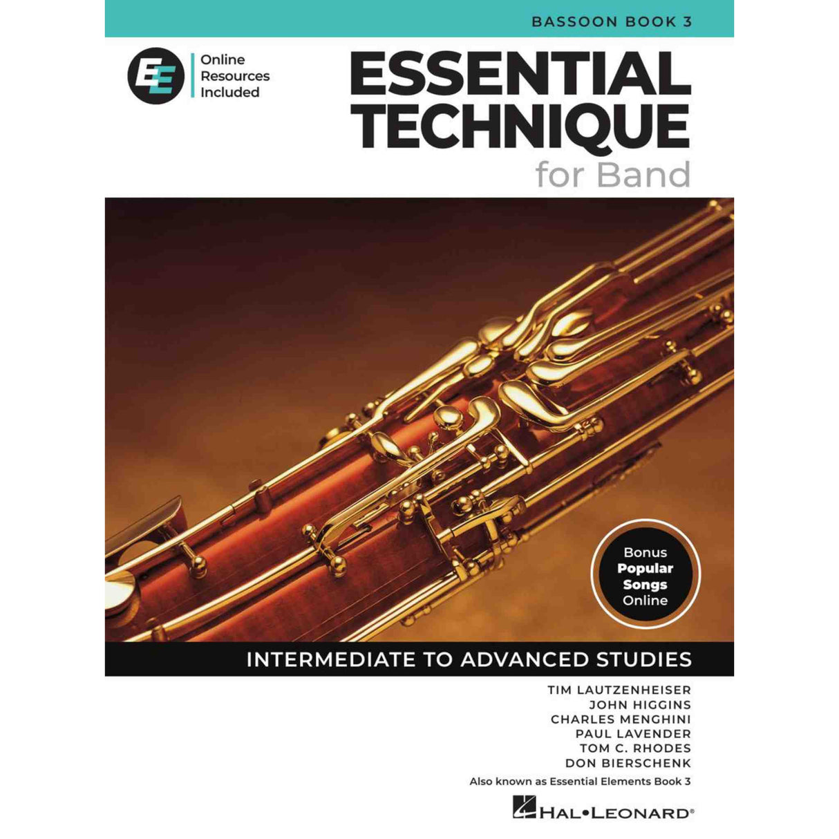 Essential Technique for Band - Bassoon - Book 3