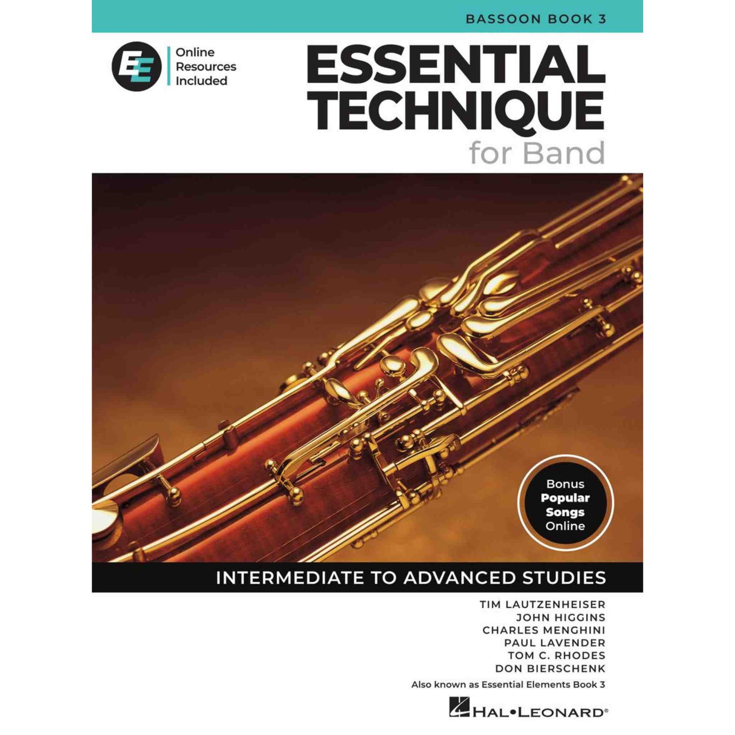 Essential Technique for Band - Bassoon - Book 3