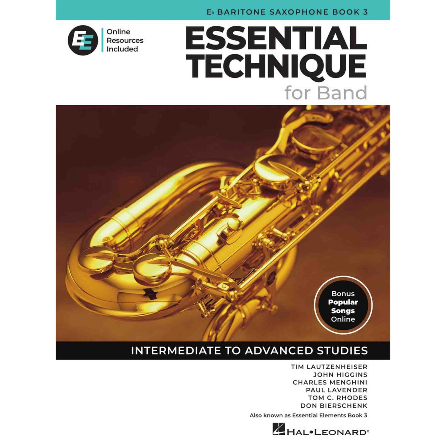 Essential Technique for Band - Eb Baritone Saxophone - Book 3
