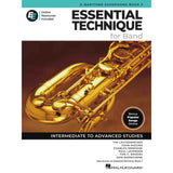 Essential Technique for Band - Eb Baritone Saxophone - Book 3