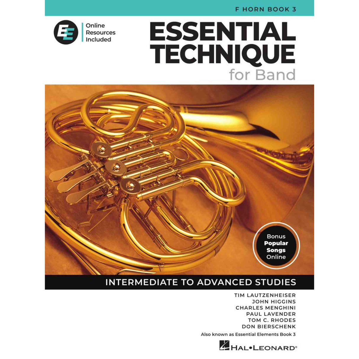 Essential Technique for Band - F Horn - Book 3