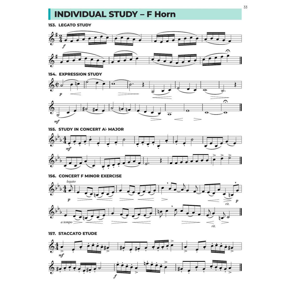 Essential Technique for Band - F Horn - Book 3