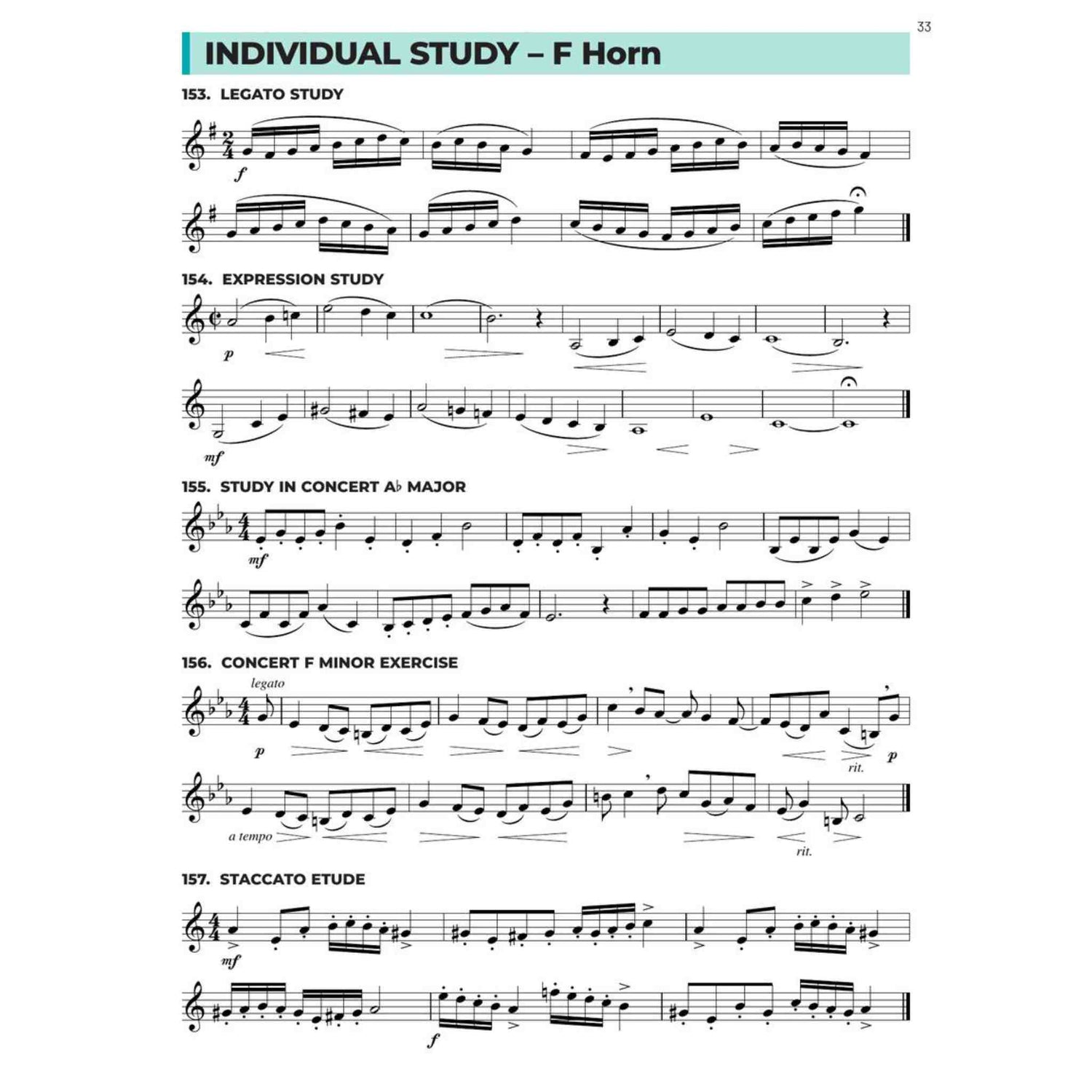 Essential Technique for Band - F Horn - Book 3