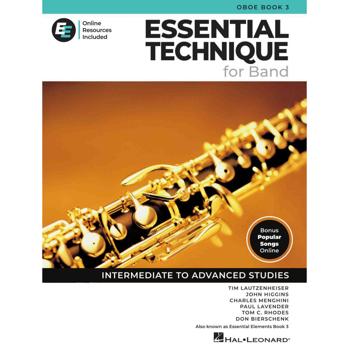 Essential Technique for Band - Oboe - Book 3
