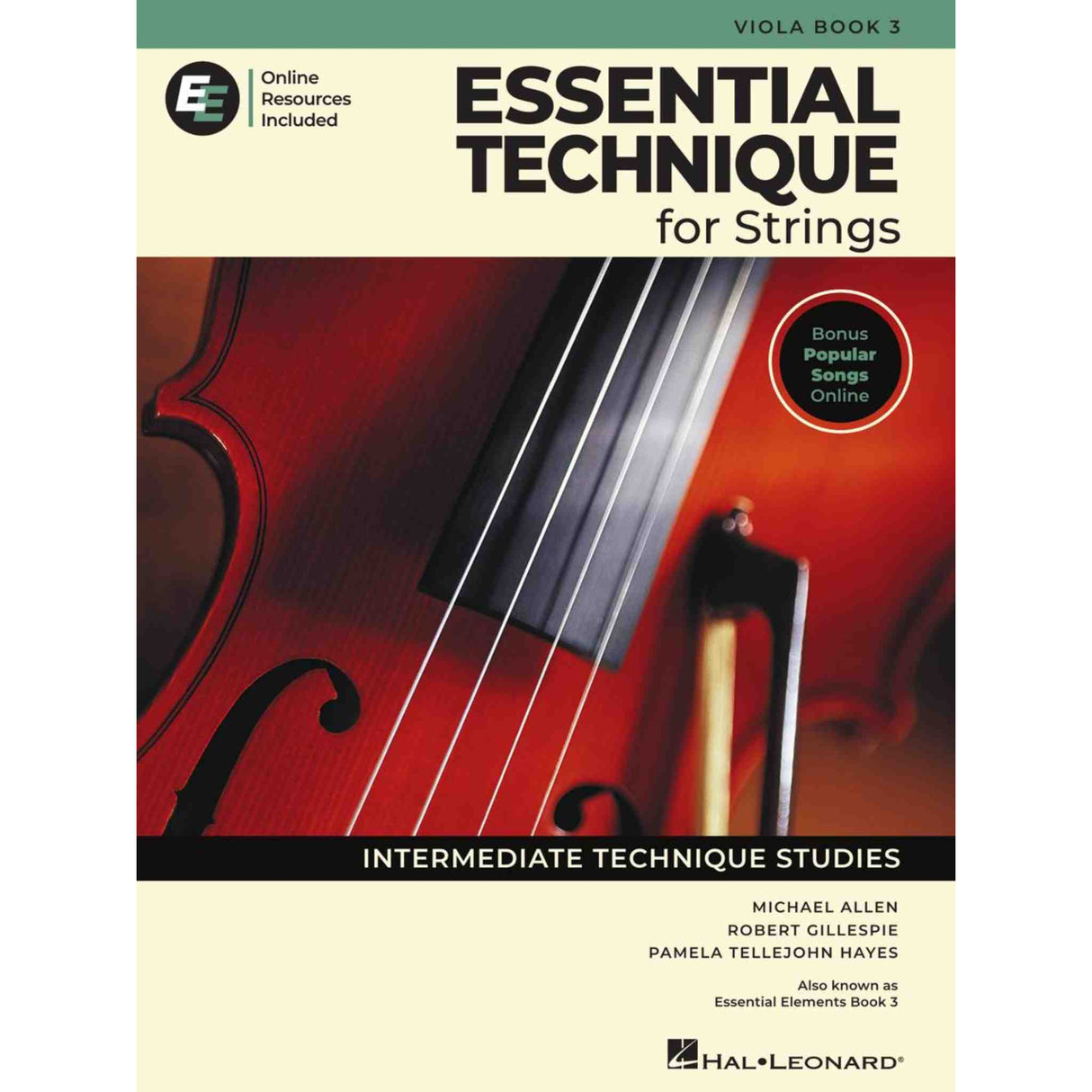 Essential Technique for Strings - Viola - Book 3