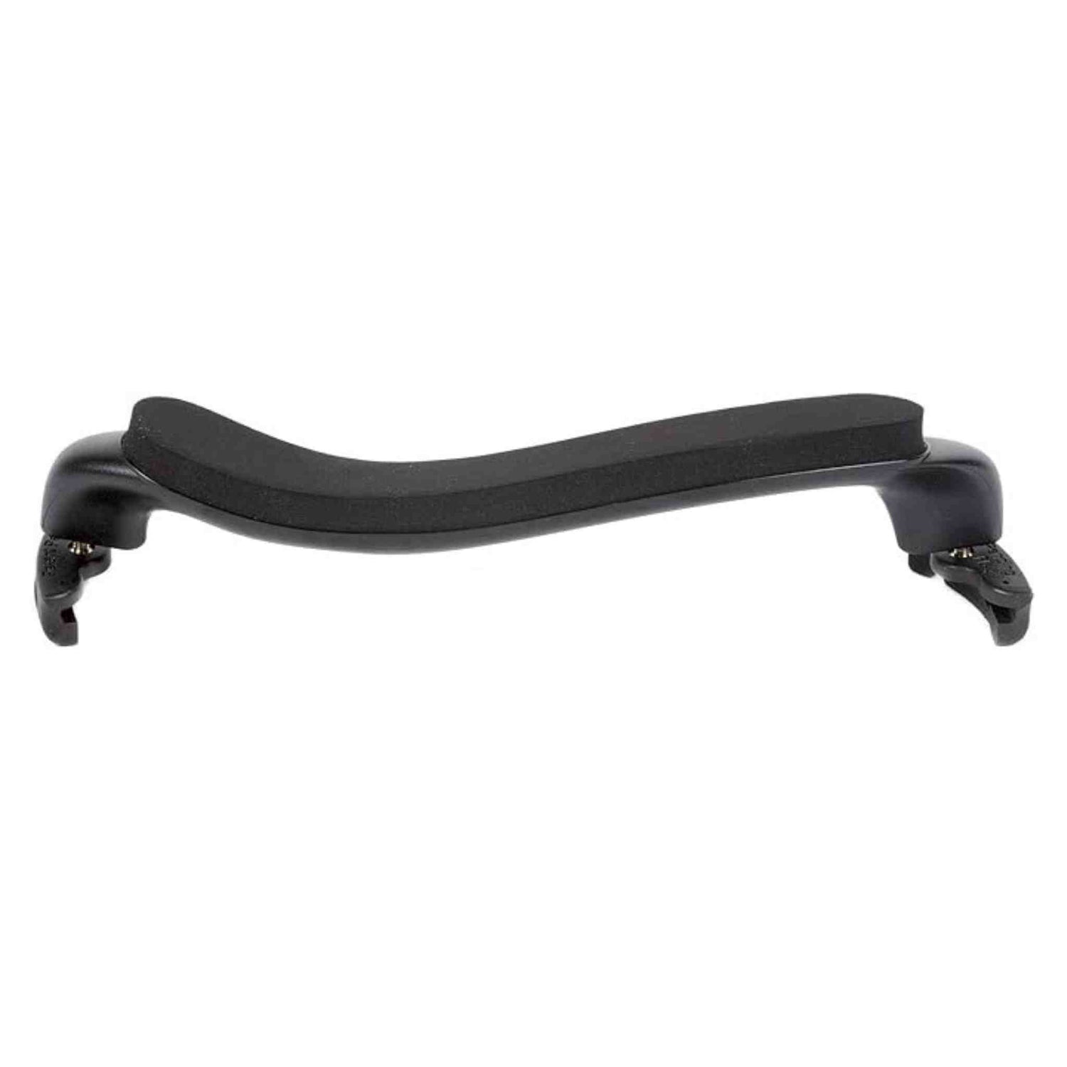 Black viola shoulder rest on a white background