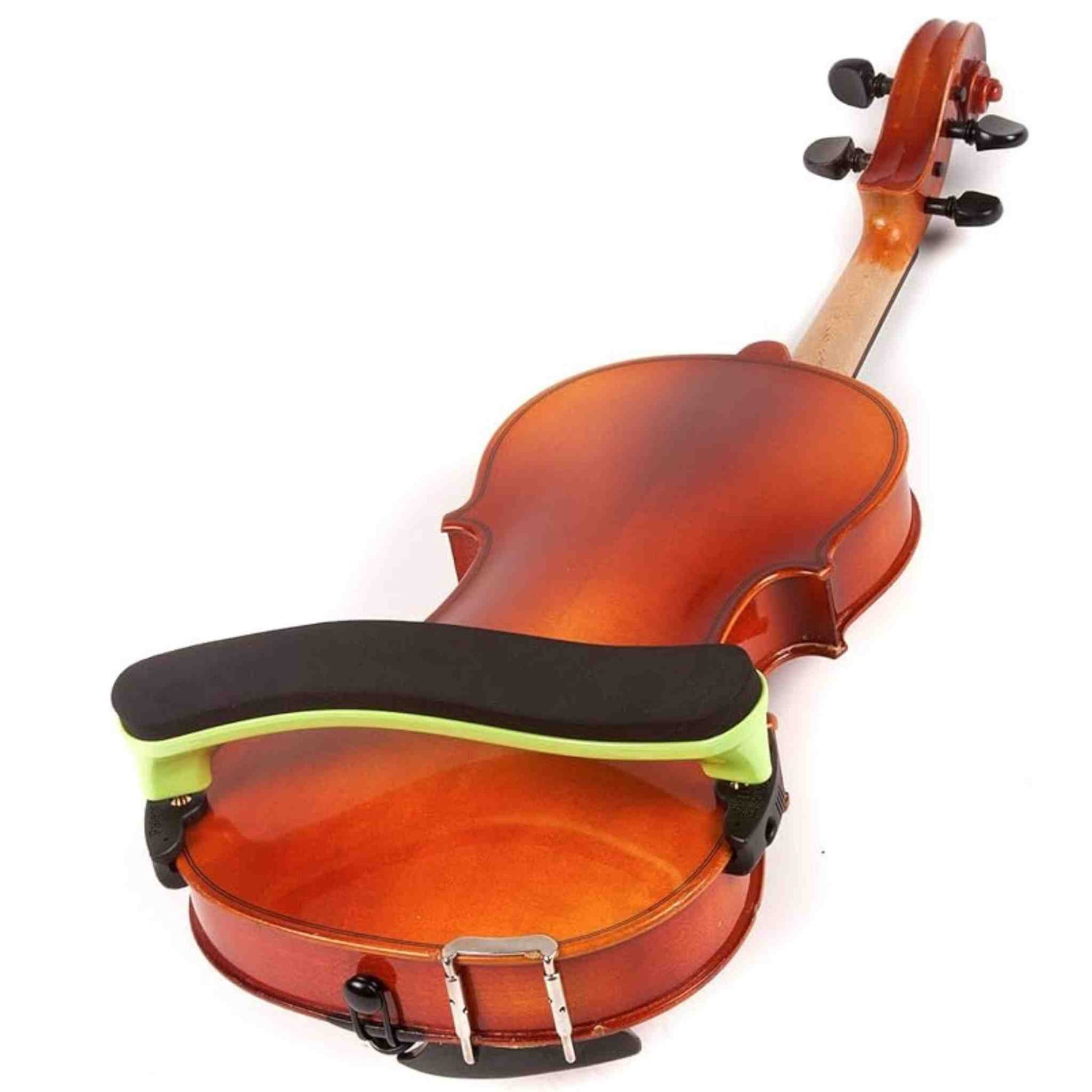Everest Violin Shoulder Rest - 3/4 - 1/2 Size - Neon Green
