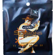 The image shows a package of Everly Acoustic Sessions phosphor bronze guitar strings. It’s a Custom Light set with gauges 11-52, designed for a balanced tone and playability. The black sealed pouch features artistic imagery of a person with a guitar. Everly, established in 1967, highlights its long heritage with the phrase "Making Rock N' Roll Since 1967."
