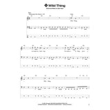 Sheet music for 'Wild Thing' by Blackwood Music Inc. on a white background