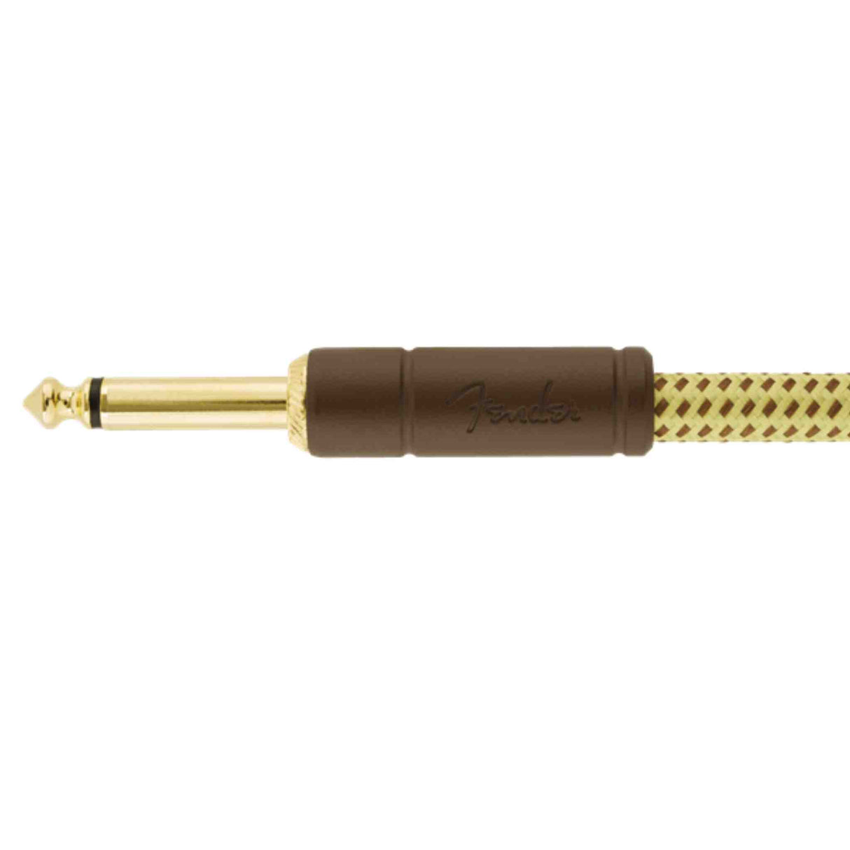 Fender Deluxe Series Tweed Instrument Cable - Straight/Straight - Tweed - 10FT