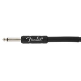 Fender Professional Series Instrument Cable - Straight/Angle - Black - 15FT