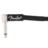 Fender Professional Series Instrument Cable - Straight/Angle - Black - 15FT