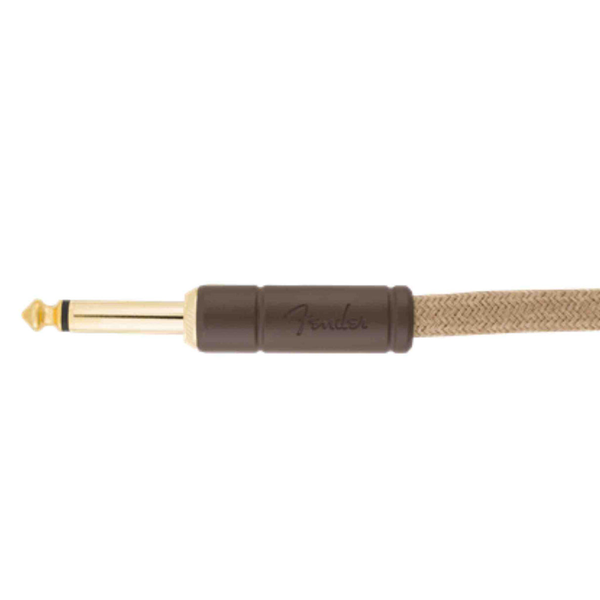 Fender Festival Instrument Cable - Straight/Angle - Pure Hemp Natural - 18.6FT