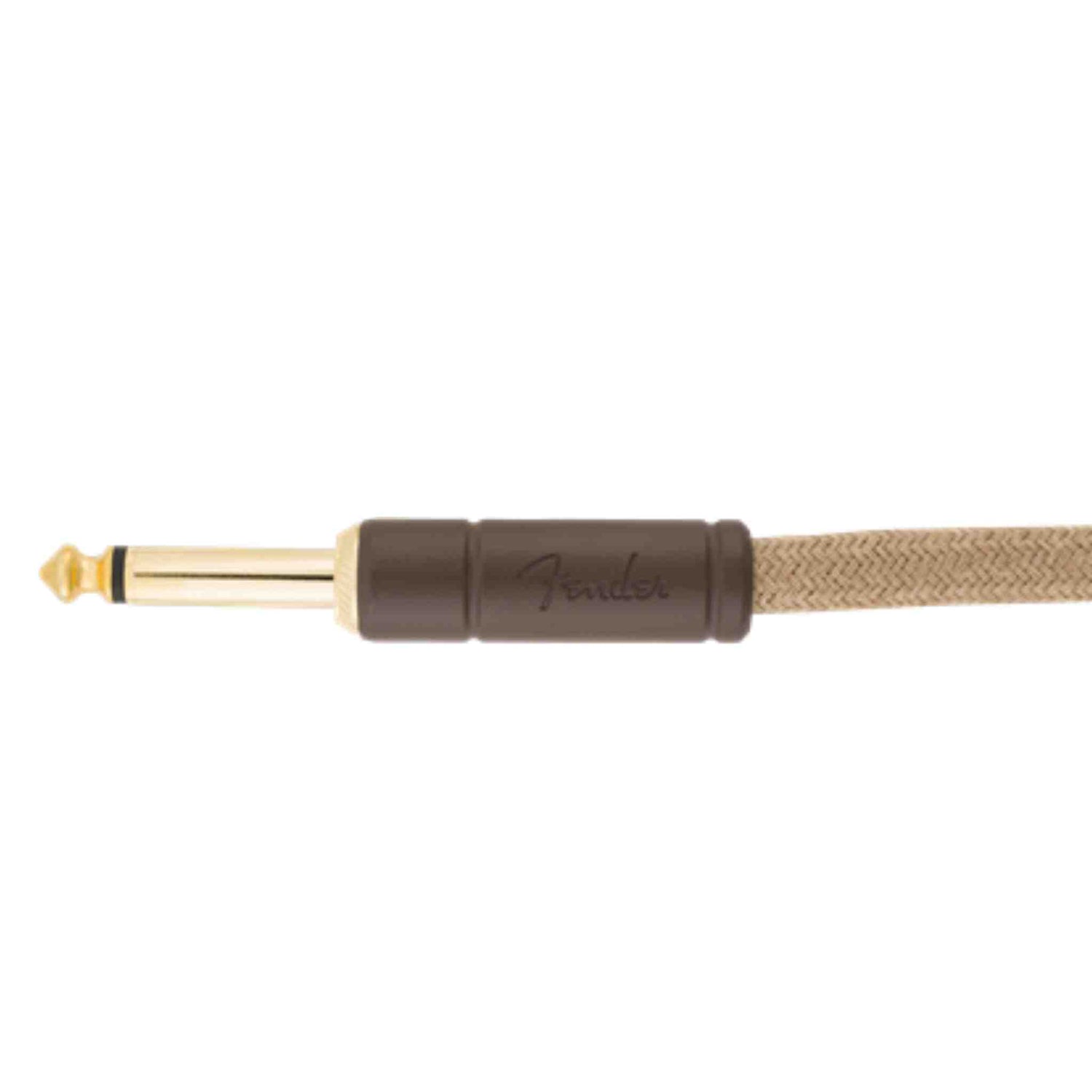 Fender Festival Instrument Cable - Straight/Angle - Pure Hemp Natural - 18.6FT