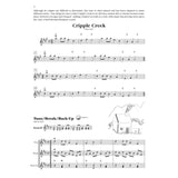 Sheet music for 'Cripple Creek' with musical notation and text on a white background