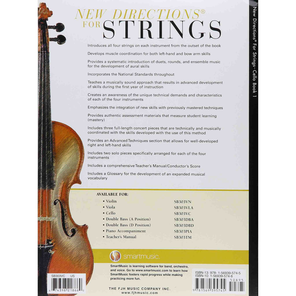 New Directions For Strings - Cello - Book 1