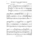 String Bass music for the song, "We don't talk about bruno," from the Disney movie Encanto. 