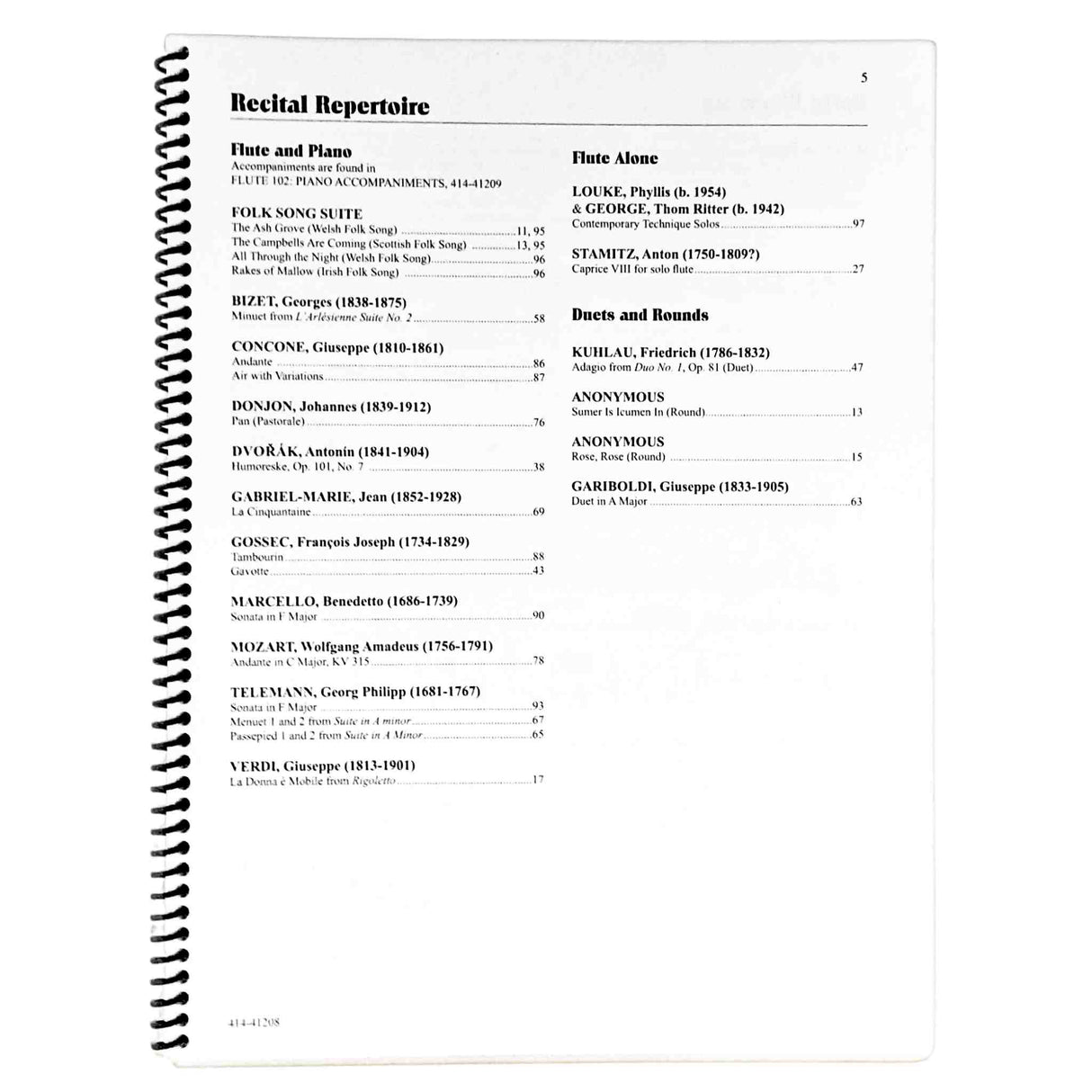 Flute 102 - Mastering The Basics - A Method and Solo Collection for the Intermediate Flutist
