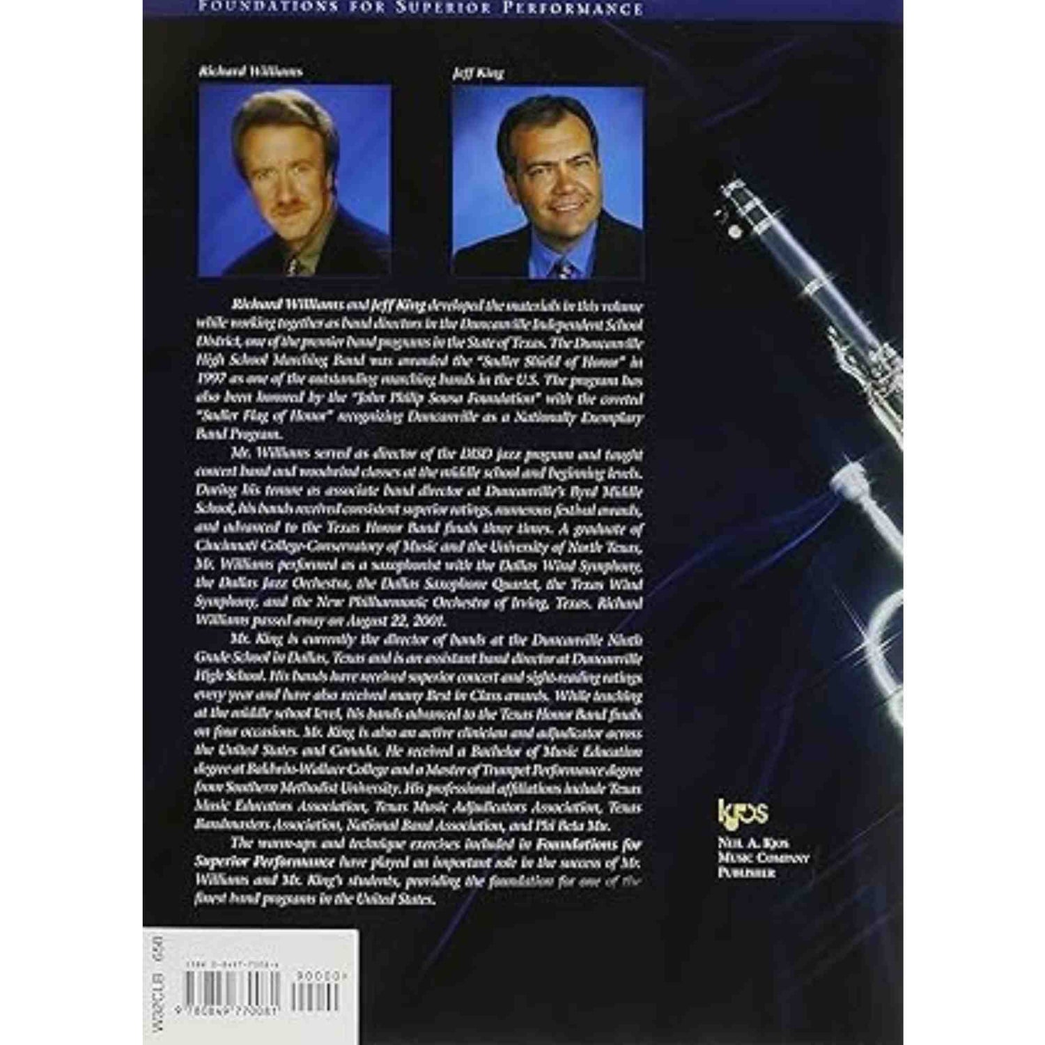 Foundations For Superior Performance - Bass Clarinet