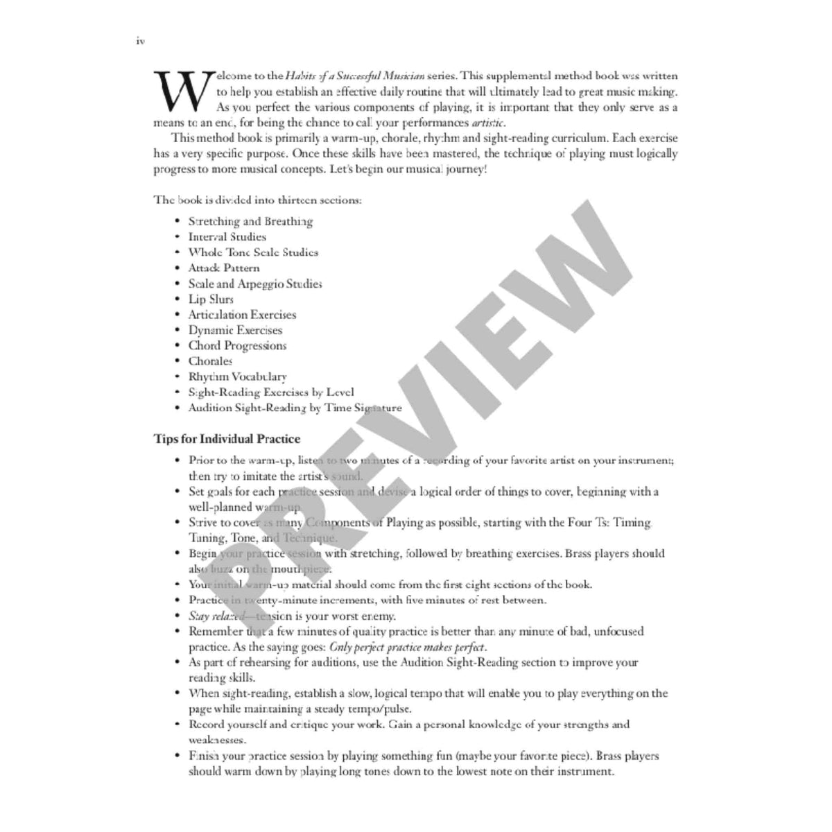 Habits of a Successful Middle Level Musician - Clarinet