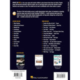 Back cover of a music book for drum lessons with Hal Leonard branding