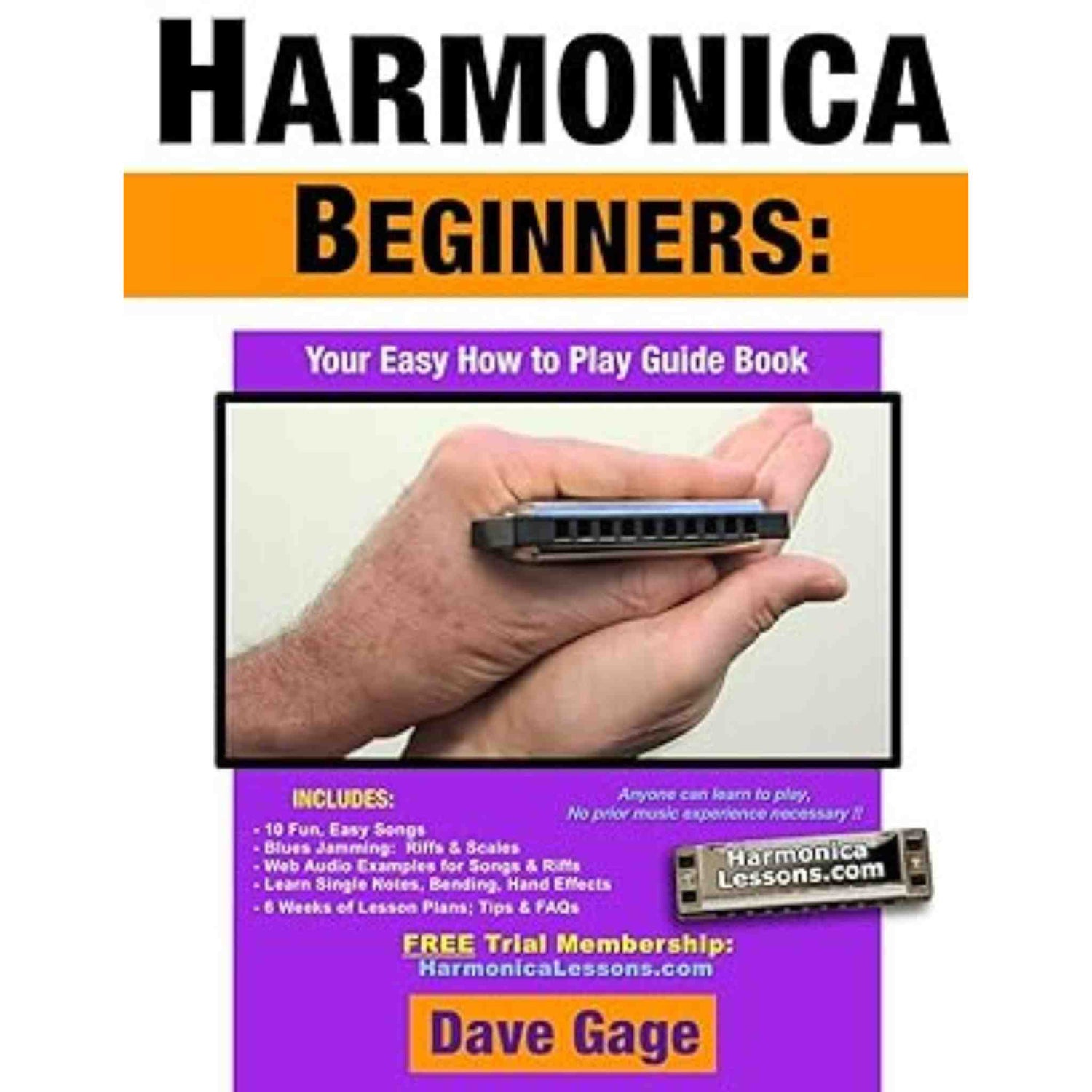 Harmonica Beginners - Your Easy How to Play Guide Book
