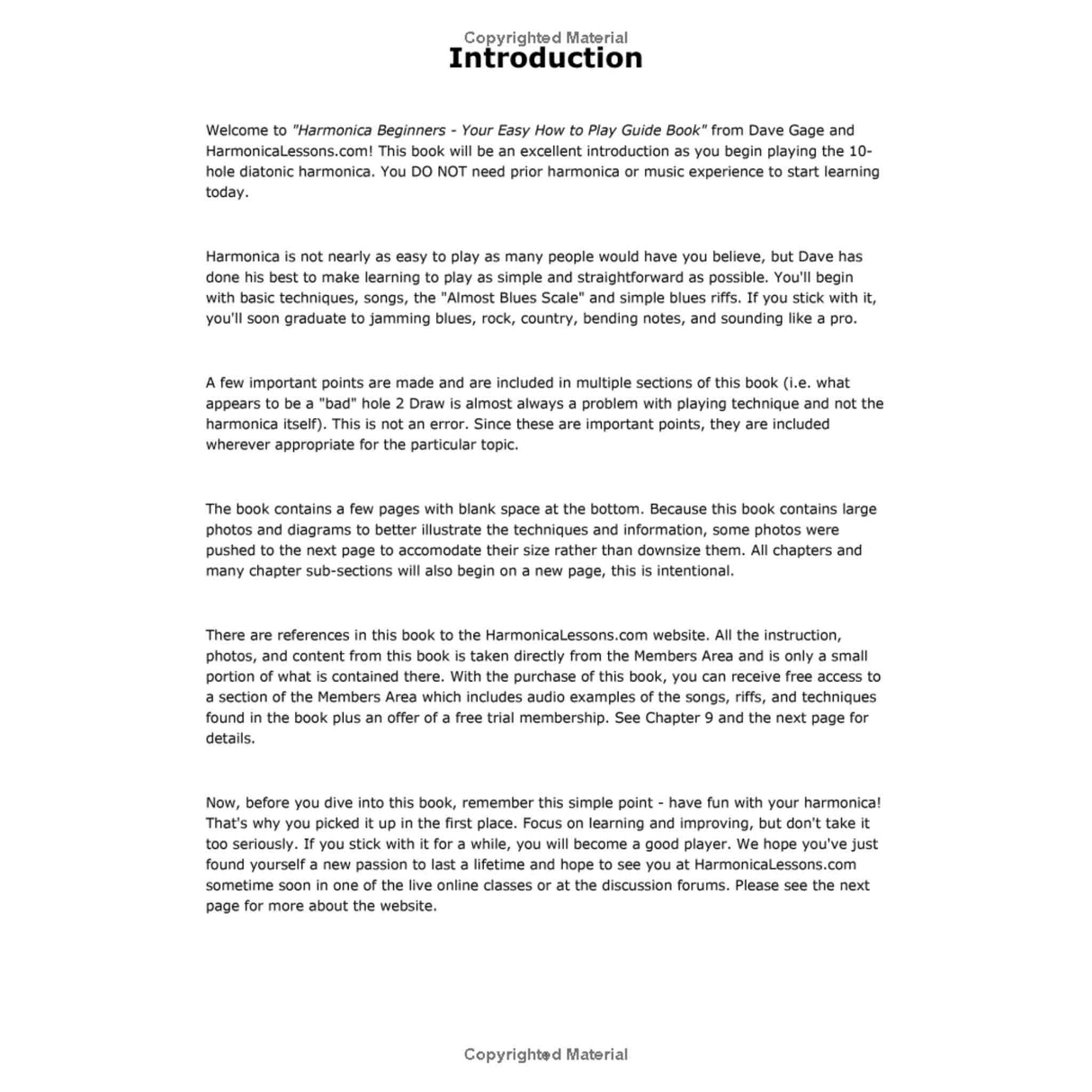 Harmonica Beginners - Your Easy How to Play Guide Book