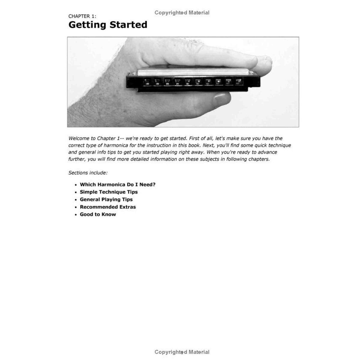 Harmonica Beginners - Your Easy How to Play Guide Book