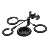Hercules Clamp-on 4 Mute Holder - Fits Cornet, Trumpet, Trombone, French Horn Mutes