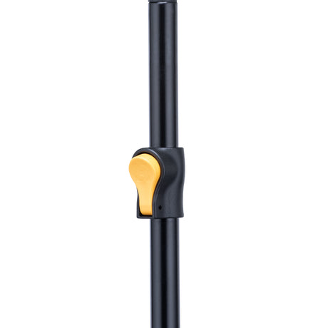 Quick adjustment for a Hercules music stand