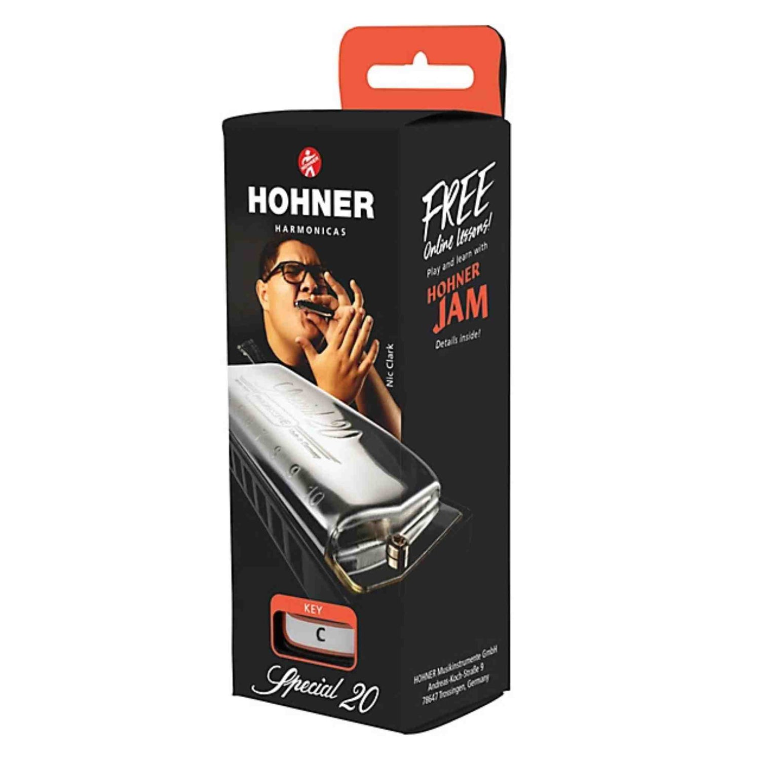 Hohner Special 20 Harmonica, Key Of C