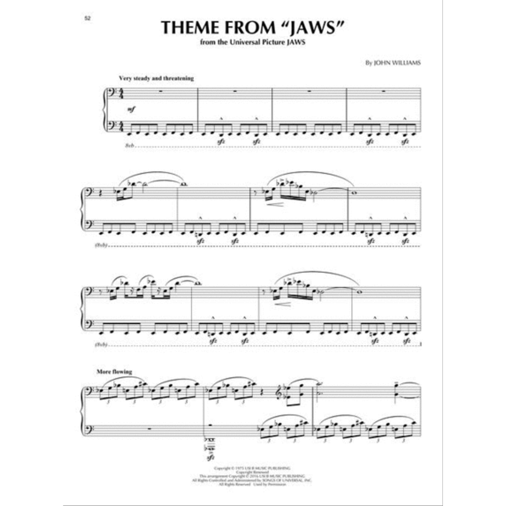 Horror Music - 34 Themes from Movies and TV (Piano Solo)