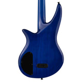 Jackson X Series Spectra Bass SBXQ IV - Amber Blue Burst