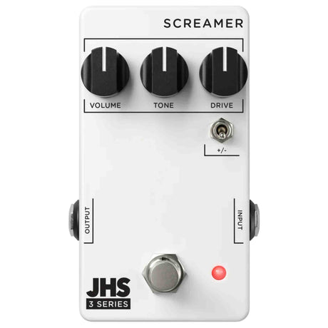 JHS Screamer guitar effects pedal on a white background