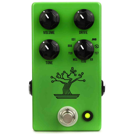 Green JHS Bonsai Overdrive pedal