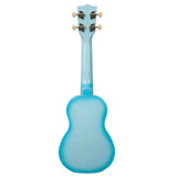 Kala Light Blue Burst Soprano Dolphin Ukulele