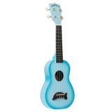 Kala Light Blue Burst Soprano Dolphin Ukulele