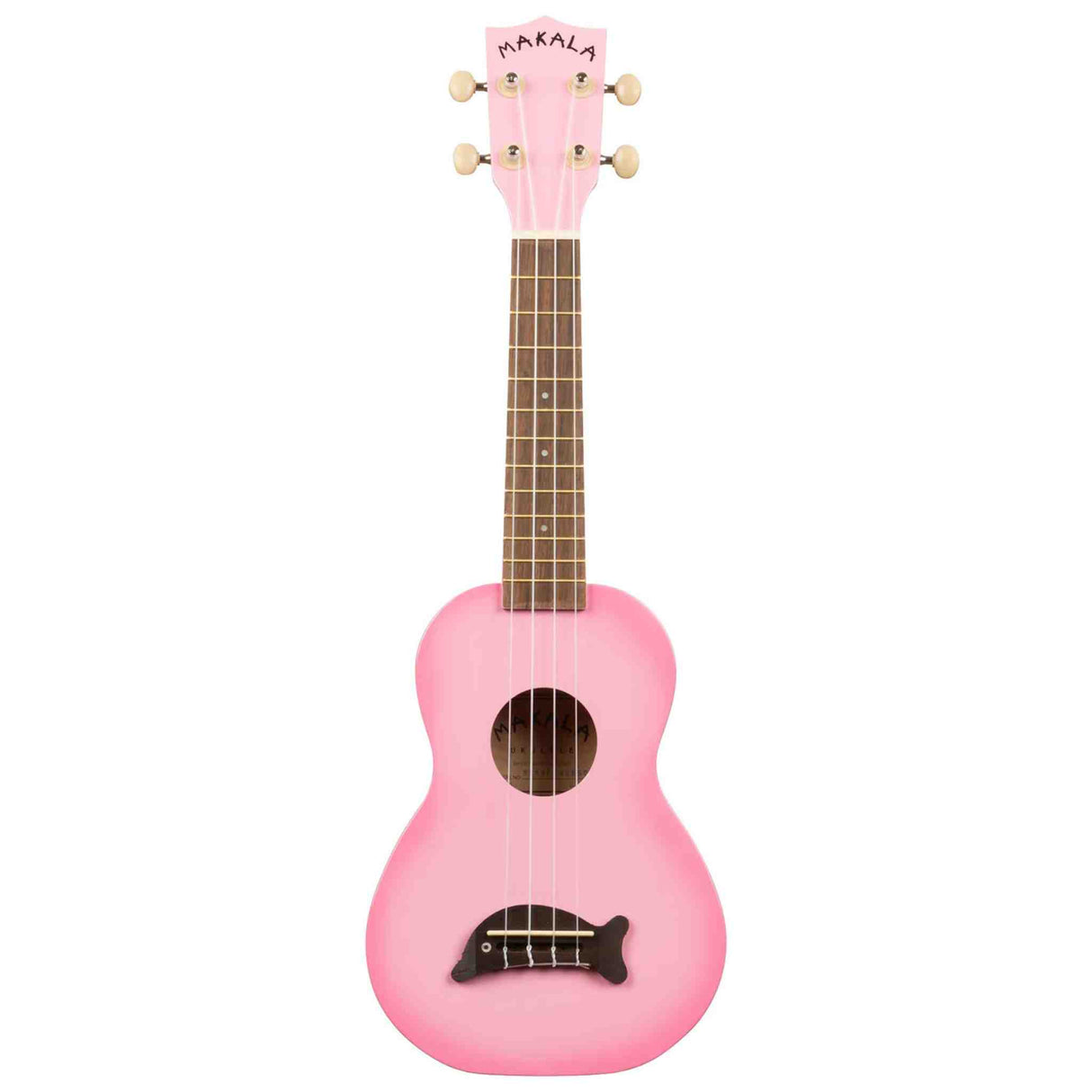 Kala Pink Burst Soprano Dolphin Ukulele