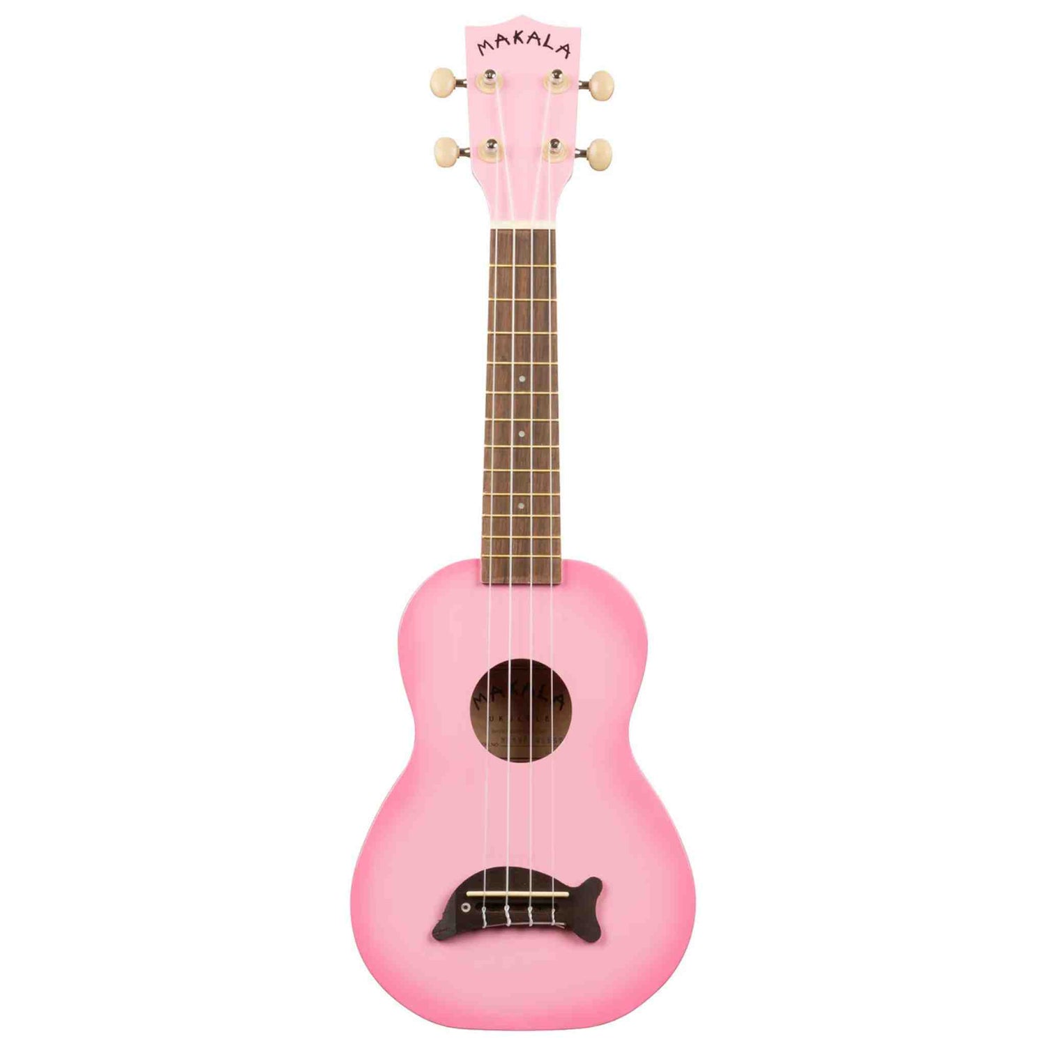Kala Pink Burst Soprano Dolphin Ukulele